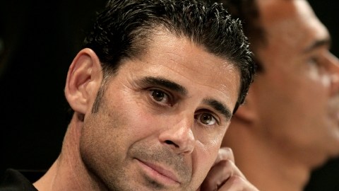 Fernando Hierro es una de las  figuras legendarias del Real Madrid que estarán presentes en la final de hoy.