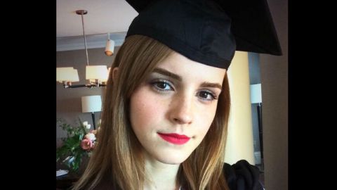 La ceremonia de graduación tuvo lugar en el Instituto Ivy League.