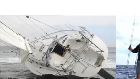 El bote quedó encallado y para el día siguiente todo el equipo electrónico había sido saqueado.