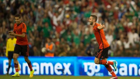 Layún ha sido el goleador de la nochel para el Tricolor.