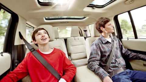 Ford lanzó sus cinturones de seguridad inflables en 2010.