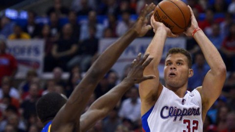Blake Griffin (der.) confía en Steve Ballmer.