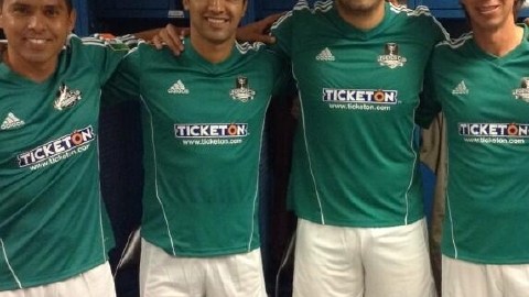 Ramón Morales, Mariano Trujillo, Joaquín Beltrán, 'Tilón' Chávez y Paco Palencia, jugadores leyendas de México.