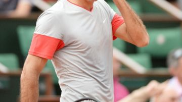 El suizo Roger Federer  cayó en cinco sets ante Ernests Gulbis.
