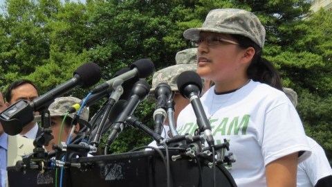 Maria Vázquez espera que el Pentágono le ayude a cumplir su sueño.
