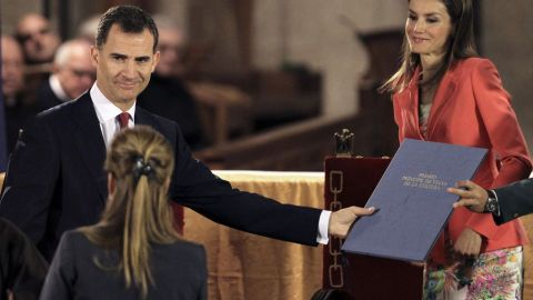 El príncipe Felipe asumirá al trono tras las abdicación del rey Juan Carlos.