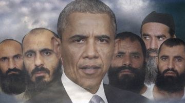 La cartelera de cine ficticia promueve a Obama, Bergdahl y los presos liberados en lo que sería el recuento de los hechos.