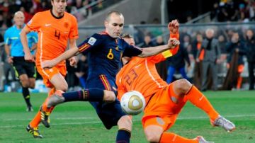 España se impuso 1-0 a Holanda en la final de Sudáfrica 2010