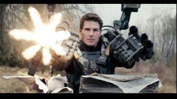 Tom Cruise encabeza el reparto de 'Edge of Tomorrow', que se estrena el viernes.
