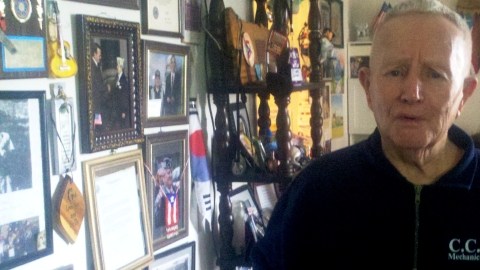 El veterano Thomás López "Tommy", de 82 años, combatió en la guerra de Corea en 1951 como parte del Regimiento 65 de Infantería del Ejército de los Estados Unidos, conocido como Los Borinqueneers.