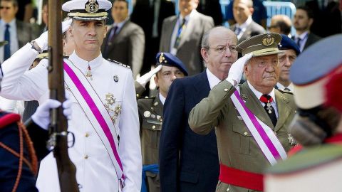 El rey anunció su abdicación el pasado lunes.