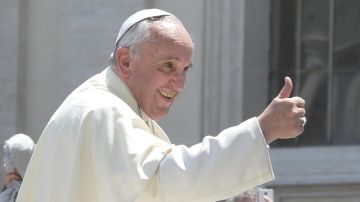 El Sumo Pontífice afirma que una persona vive en el mal cuando blasfema contra Dios.