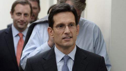 Cantor era visto como un hombre fuerte del Partido Republicano.