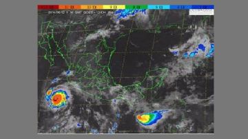 Cuatro estados del occidente mexicano se verán afectados con fuertes lluvias.