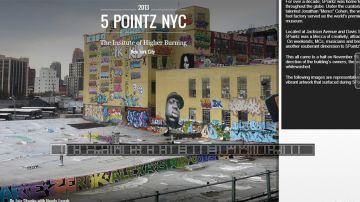 5 Points en Long Beach es uno de sitios que ya están en el sitio interactivo Street Art Project de Google.