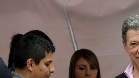 El mandatario gobernará un nuevo periodo 2014-2018.