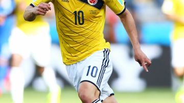 James Rodríguez ha anotado dos goles en dos partidos en el Mundial  de Brasil.