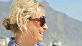 La pareja llegó este viernes a la marina de Boat Basin en la calle 79, de Manhattan, luego de seis meses de viaje.