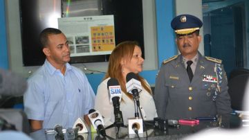 Los padres del menor secuestrado acudieron a la Policía Nacional este martes.