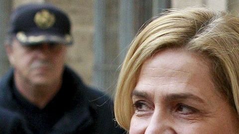 La infanta imputada por delitos de fraude fiscal y lavado de capitales.