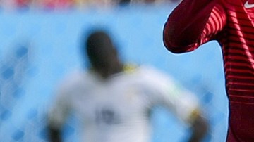 Cristiano Ronaldo y Portugal se despiden de Brasil frente a Ghana, que también es eliminado.