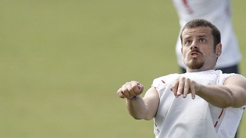La selección DE Suiza se entrena en  Porto Seguro, Brasil, previo al encuentro de mañana contra Argentina.
