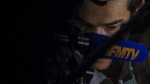 El político galo paso más de 15 horas declarando en calidad de detenido.