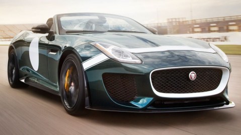 El F-Type Project 7 2014 se fabricará a mano.