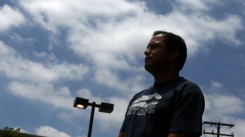 Byan,  un guatemalteco que ha luchado durante seis años por un caso de asilo político.