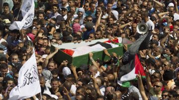 El joven palestino fue quemado vivo en venganza del secuetro y muerte de tres israelíes.