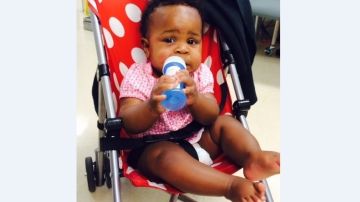 La niña de 7 meses tenía un brote en su cuerpo pero se encuentra en buena salud.