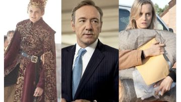'Game of Thrones', 'House of Cards' y 'Orange is the New Black' son tres de las series con más nominaciones a los Emmy.