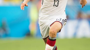 Thomas Müller busca acabar como líder de goleo en la copa del Mundo.
