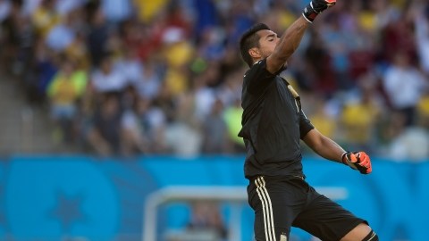 Sergio Romero, cancervero argentino.