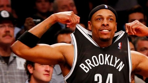 Paul Pierce dejó a Brooklyn tras jugar sólo una temporada con el equipo.