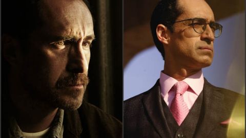 Demián (izq.) y Bruno (der.) protagonizan “The Bridge”, que se transmite por FX a las 10 p.m.
