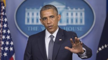El presidente de EEUU, Barack Obama, ofreció una rueda de prensa en donde afirmó que un ciudadano estadounidense iba a bordo del avión de Malaysia Airlines.