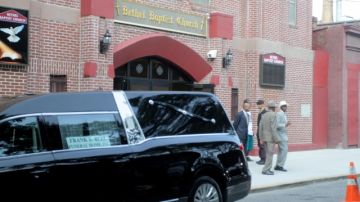 Los funerales de Eric Garner  se realizaron ayer en  Brooklyn.