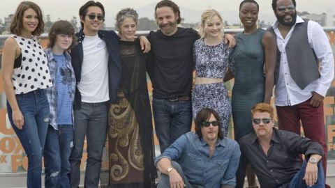 Miembros del elenco de "The Walking Dead" estuvieron presentes en la convención anual de Comic-Con en San Diego, Calif.