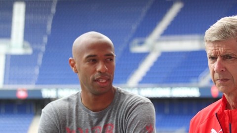 Thierry Henry anotó 228 goles para Arsenal bajo el mando de Arsene Wenger.