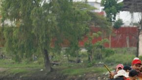 Todos los dias, cientos de centroamericanos cruzan a Chiapas en busca de una mejor vida.