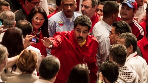 El presidente venezolano, Nicolás Maduro (c), ha dado todo su respaldo a Carvajal.