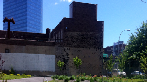 Arte público y orgánico: la piscina de la artistaTamara Johnson.