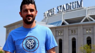 David Villa quiere dejar un legado con el New York City FC  en la MLS.