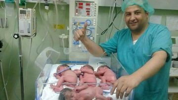 El doctor Bassel Abuwarda anunció el nacimiento a través de su cuenta de Twitter.