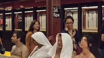 Las sillas de la plataforma fueron el sauna.