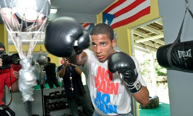 Félix 'El Diamante' Verdejo es una de las promesas del boxeo puertorriqueño.
