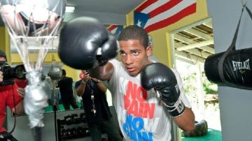 Félix 'El Diamante' Verdejo es una de las promesas del boxeo puertorriqueño.