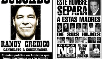 Credico sacó publicidad política en español.