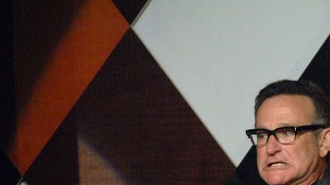 Inolvidable: Robin Williams en una presentación en Carolines en el New York Comedy Festival 2007.